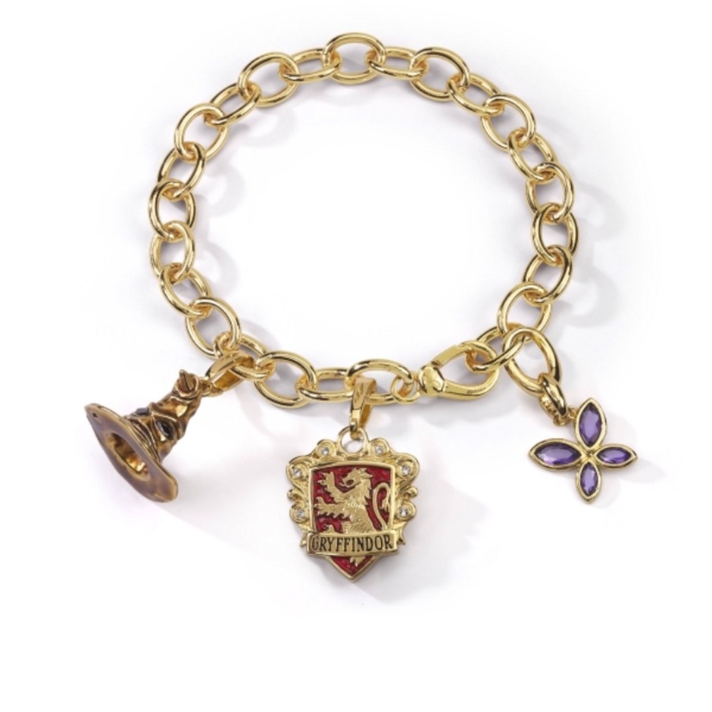 Harry Potter Lumos Gryffindor Charm Bracelet